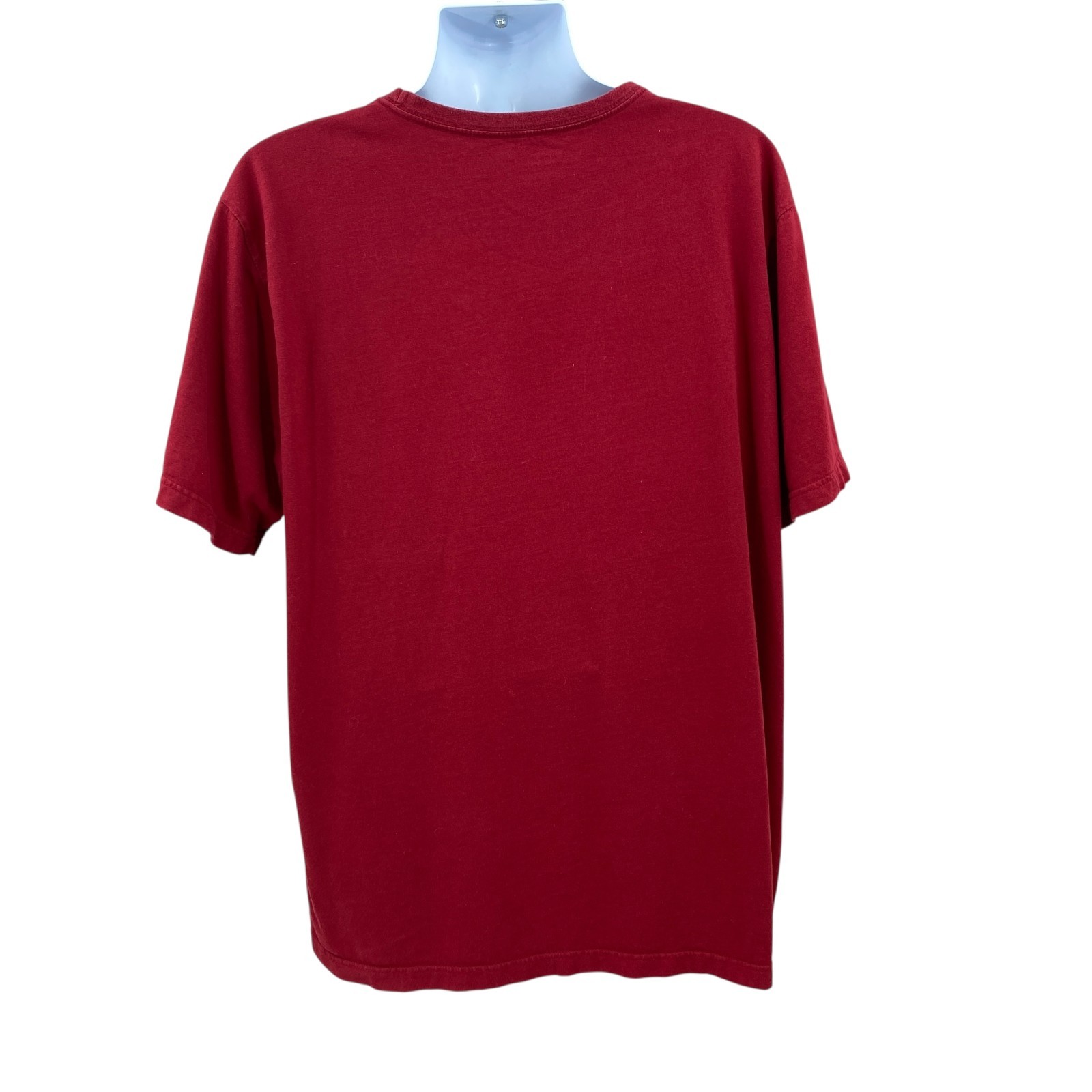 Covington Mens T-Shirt Deep Red Size XLT Crew Neck Regular Fit Pullover Casual gallery