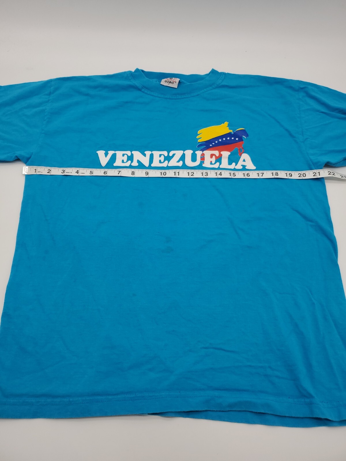 Giro Large Venezuela Blue Flag Men Shirt. gallery
