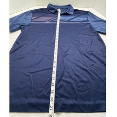 Blue Ben Hogan Performance Golf Polo Shirt Mens Medium Casual Top