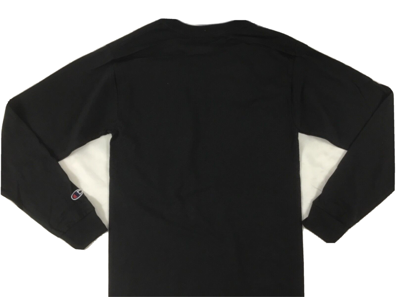 Champion Men TWO Long Sleeve Workout NWOT T-Shirt CC8C Ribbed Cuff Black Size M gallery