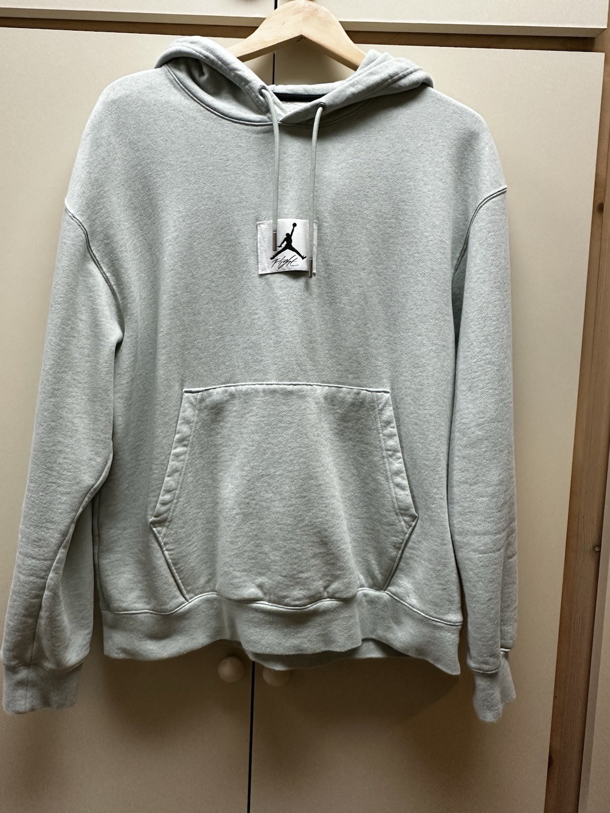 Nike Air Jordan Statement Hoodie Men's Sz LARGE Seafoam Mint Green DA9816-017 gallery