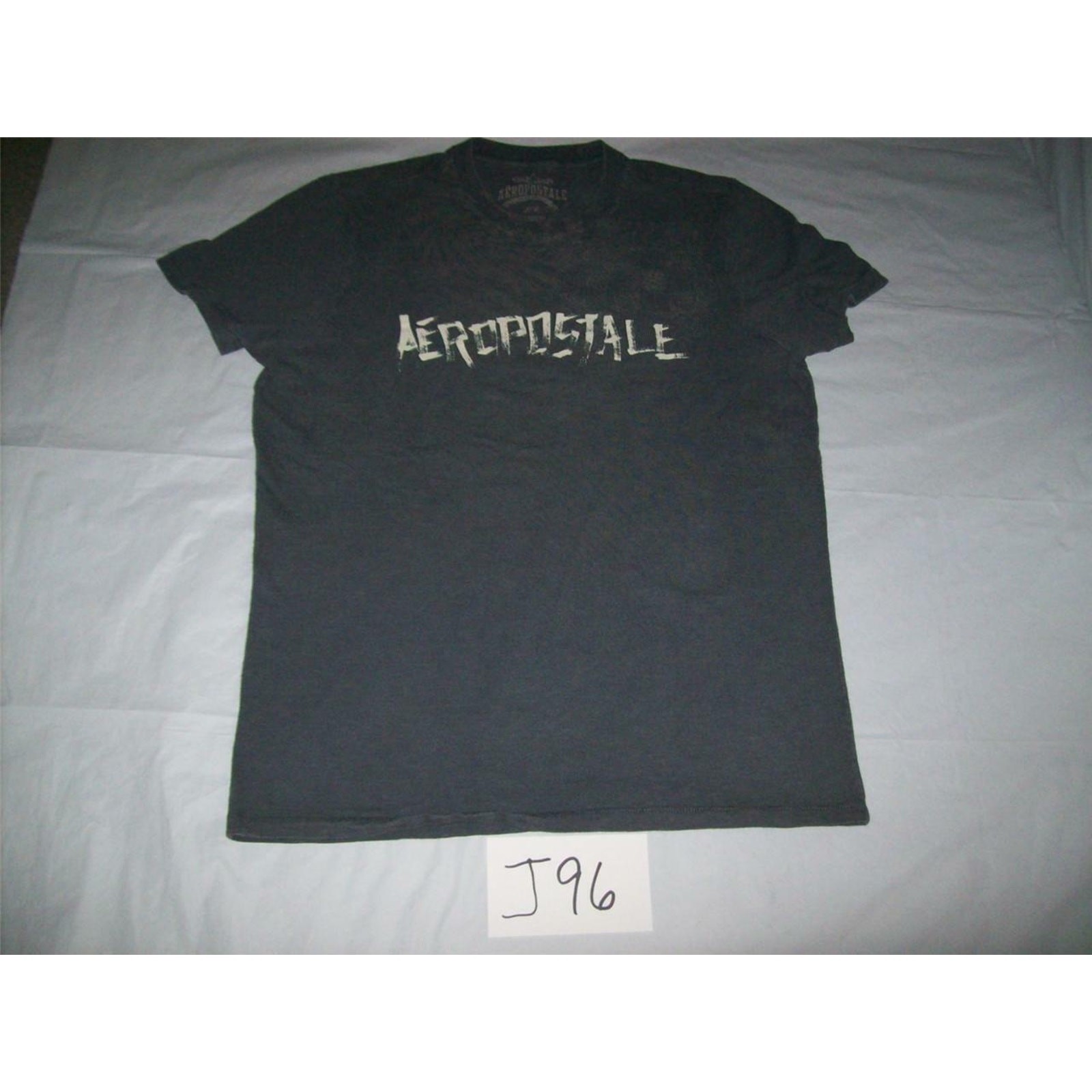 Aeropostale T-Shirt Size Large Gray Mens -1012J96