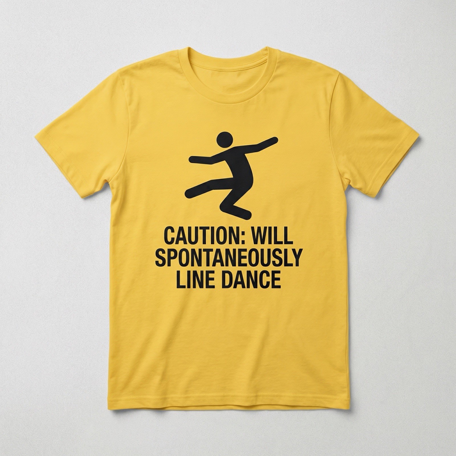 Caution: Will Spontaneously Line Dance Tshirt gallery