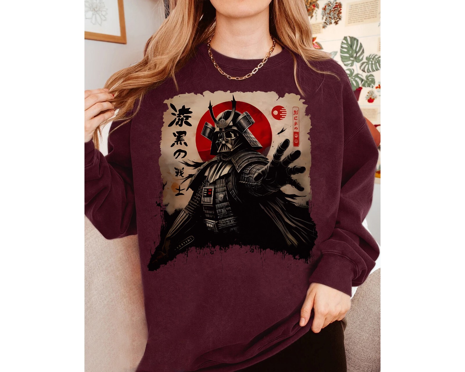 Vintage Samurai Darth Vader Antique Japanese Unisex Adult Kid Tee 280504 gallery