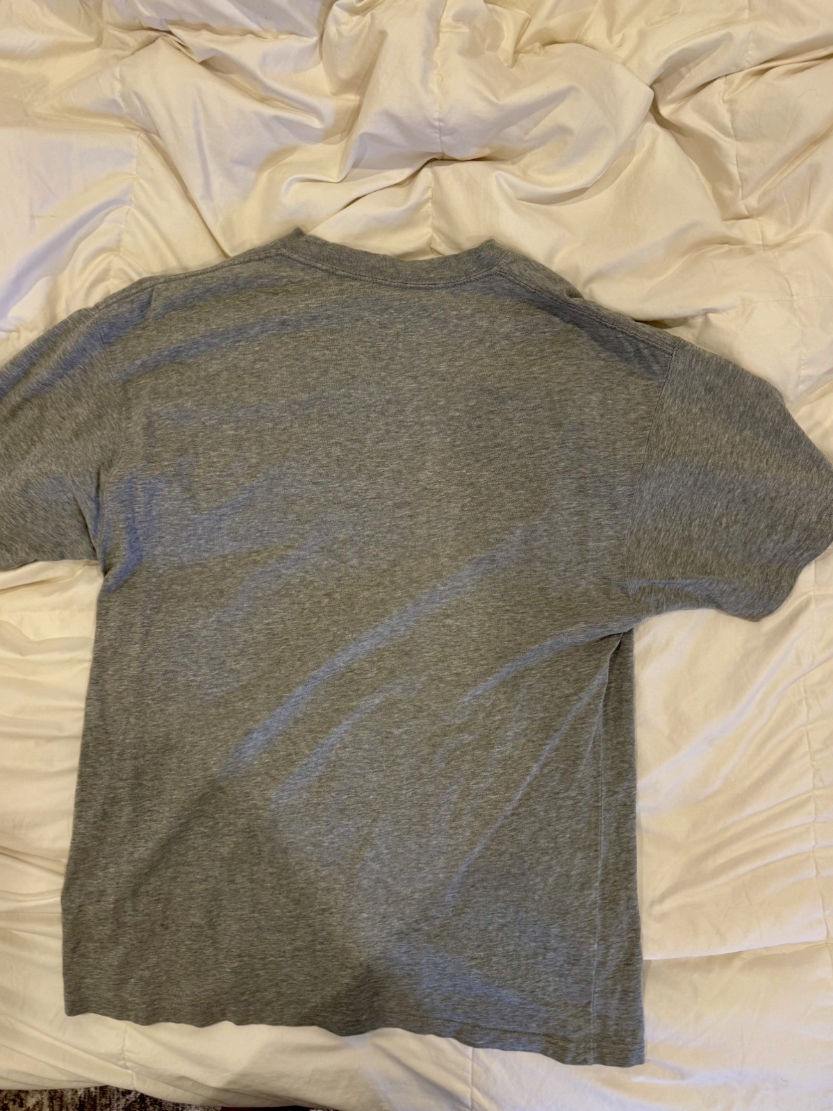 Nike Sportswear NSW Block Futura Logo T Shirt MENS SIZE L Gray gallery