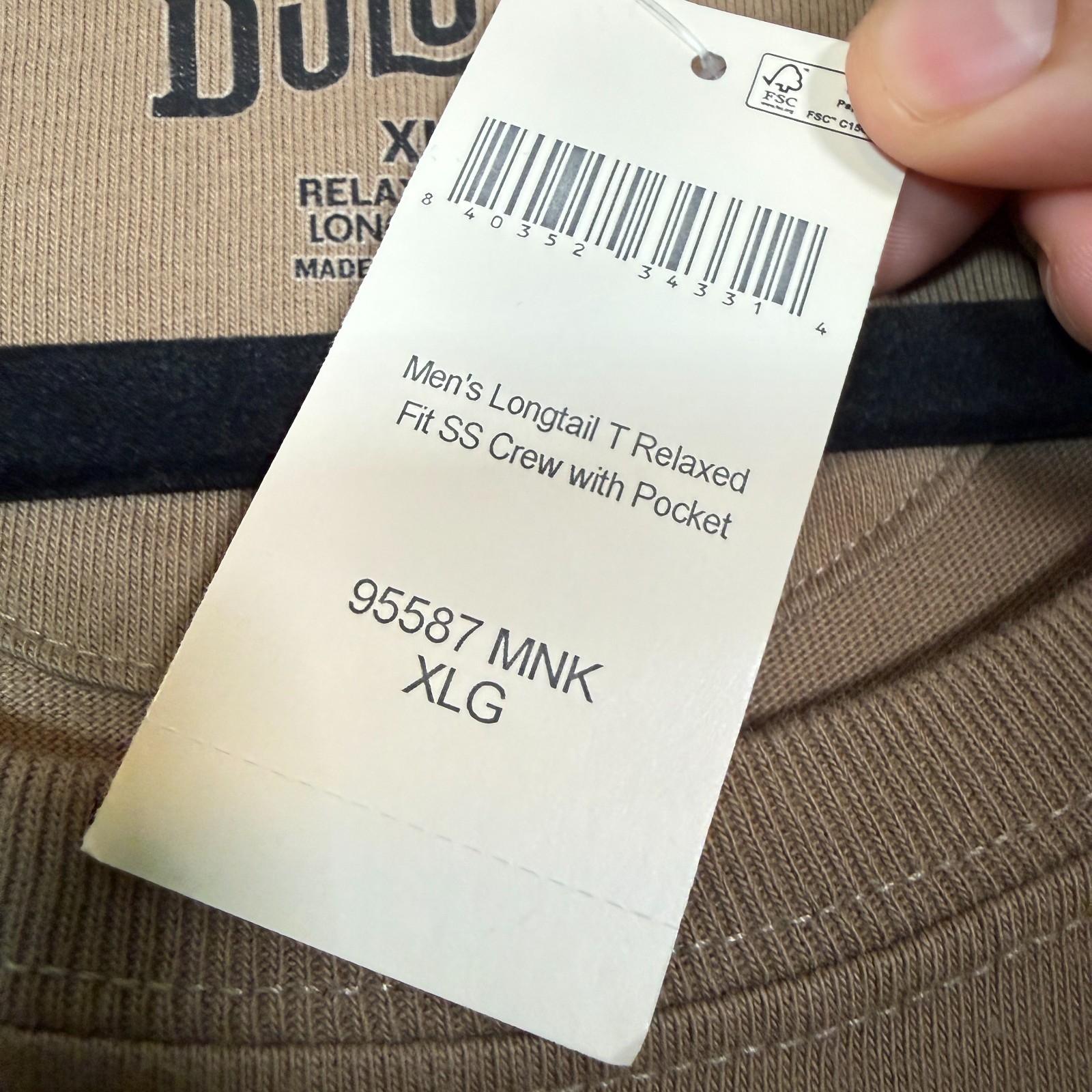 Duluth Shirt Mens XL Longtail Beige Tshirt Relaxed Fit Casual Thick Outdoors NEW gallery