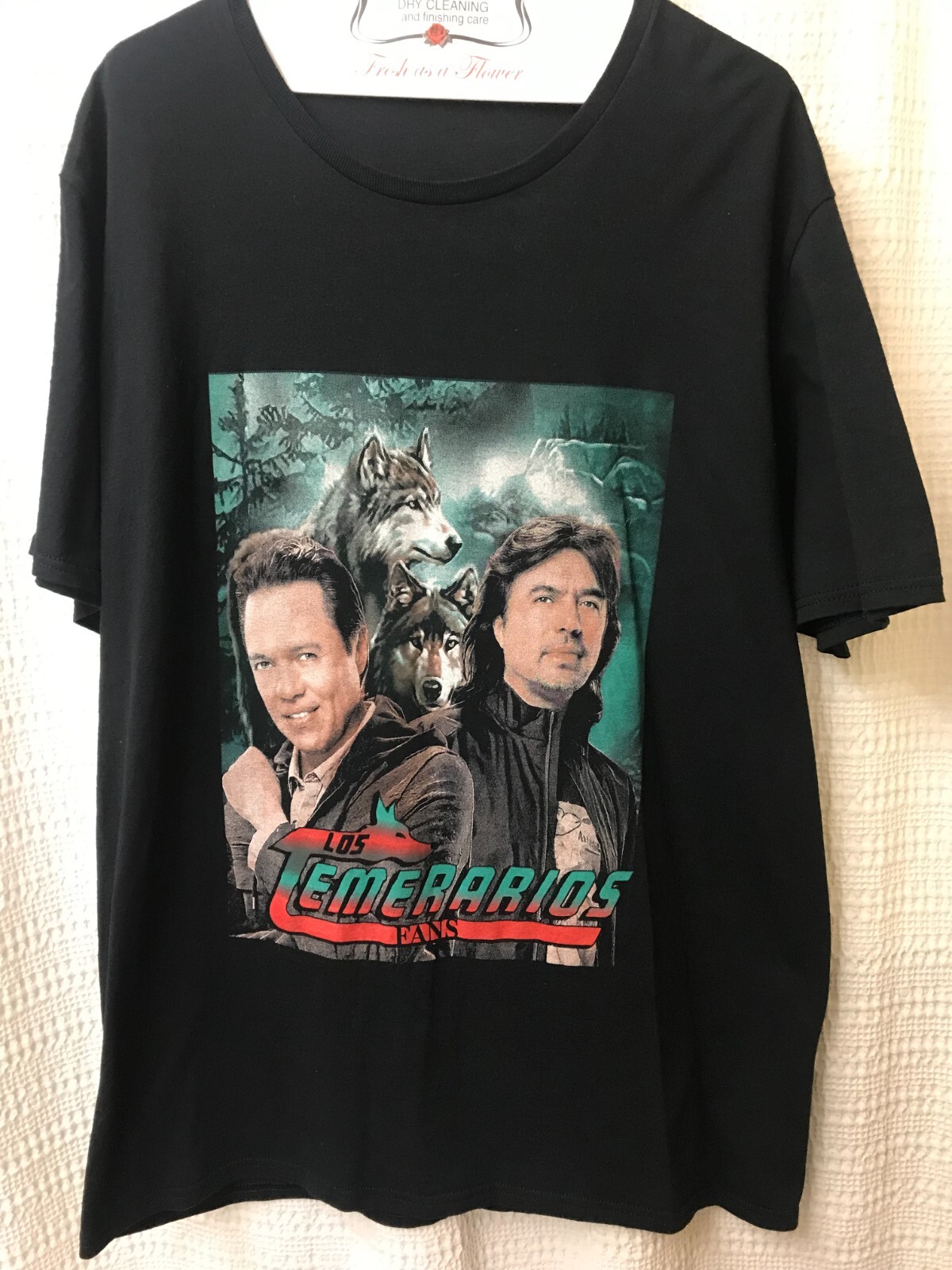Los Temerarios Shirt Mens XL Black Hasta Siempre Tour 2023 Concert Album Tee gallery