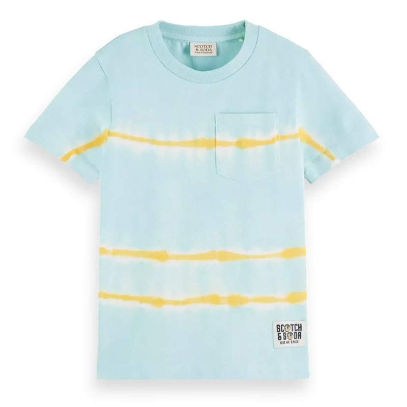SCOTCH & SODA Kids Relaxed-fit Organic Short Sleeve Tie-dye T-shirt – 6Y