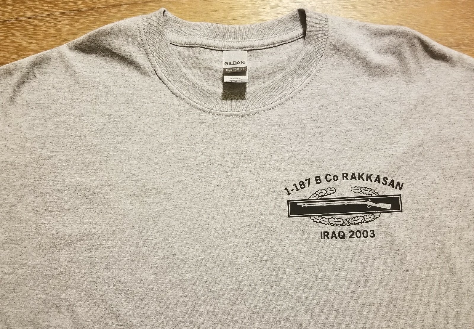 Combat Infantryman Badge Shirt, CIB Custom Performance Shirt, Infantry Shirt gallery