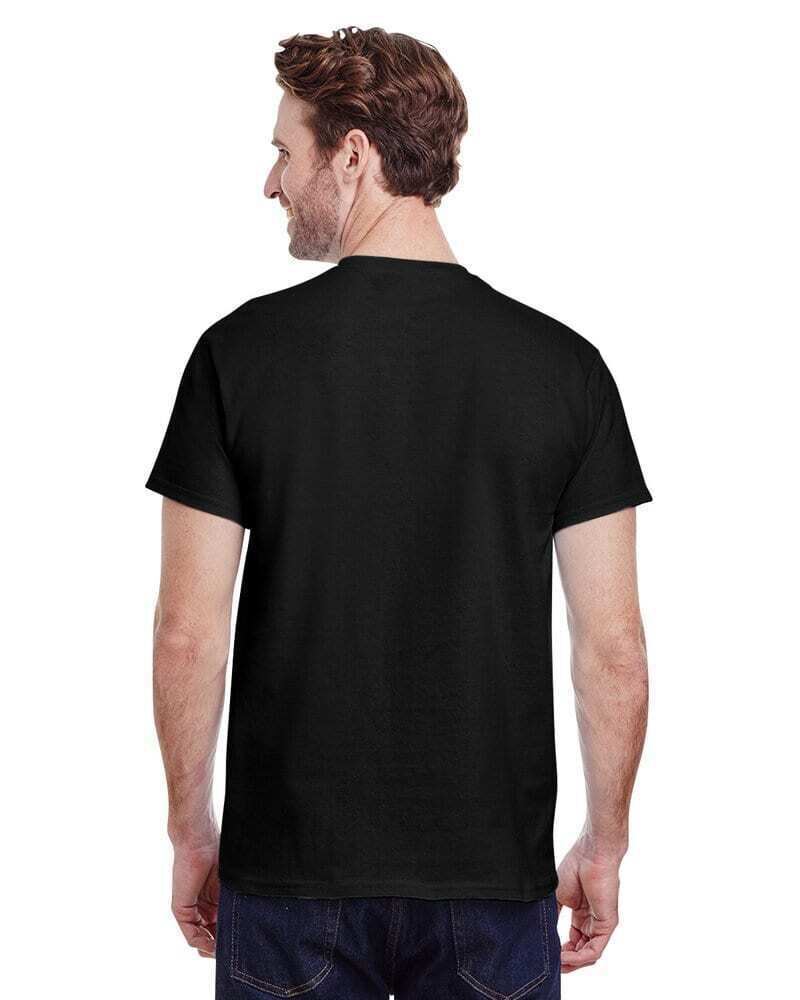 6 PACK Gildan G200 Men's Ultra Cotton Sleeves Tee T-Shirt Black / White S-XL USA gallery