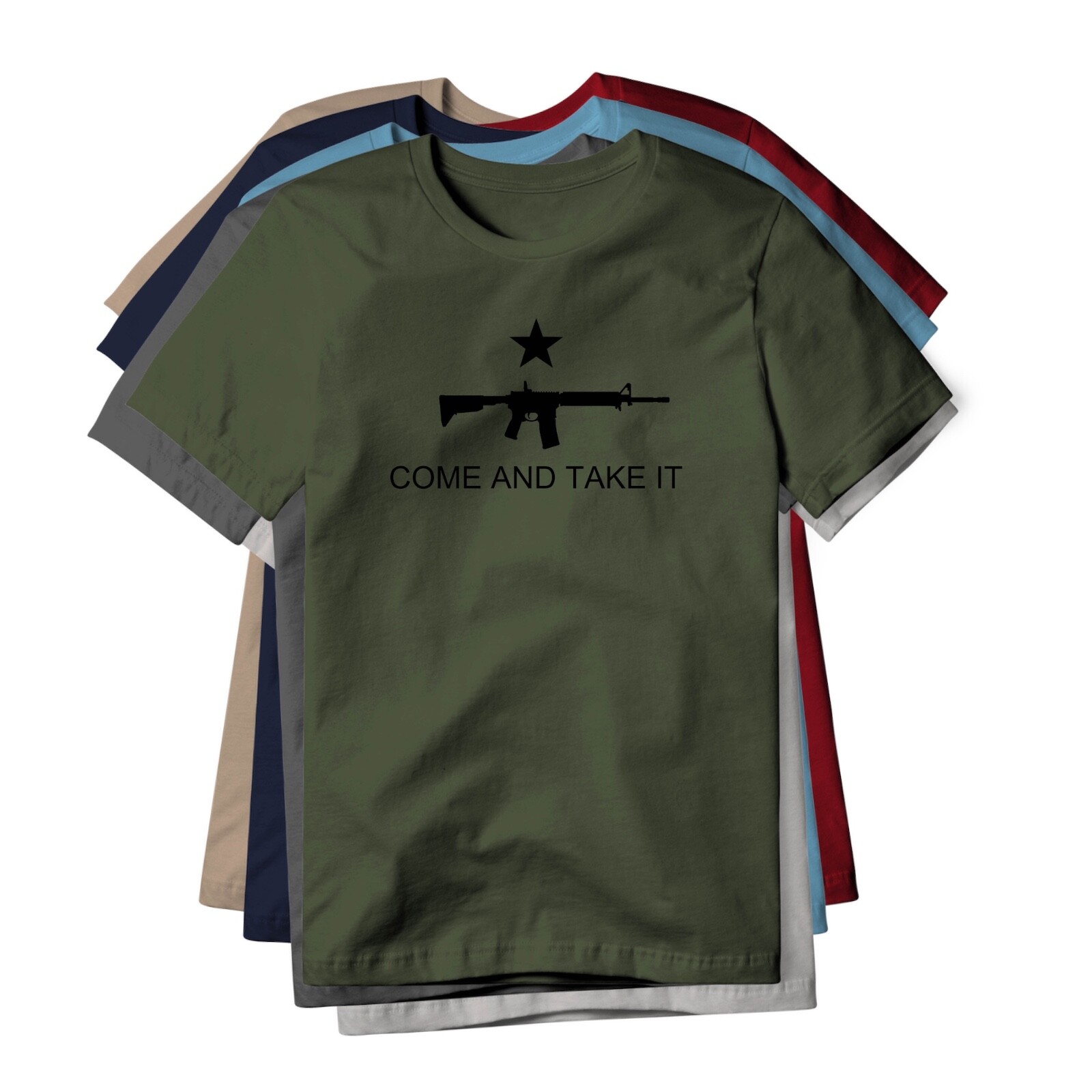 Come And Take It : Rifle (Black), Classic Cotton Tee gallery