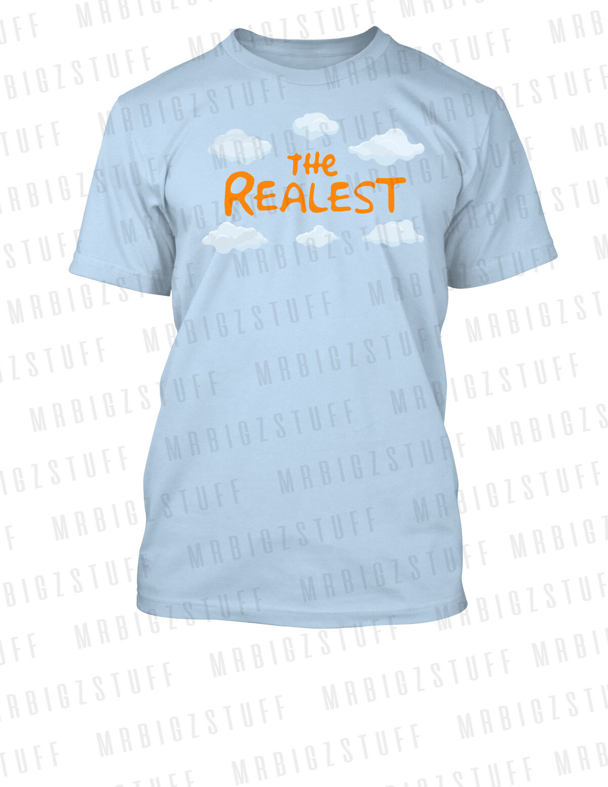 The Realist in Clouds Sneaker Tee Shirt Big & Tall or Small Sneakers Hip Hop Tee gallery