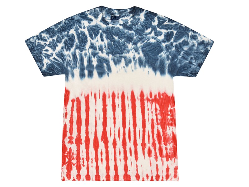 Multi-Color Tie Dye T-Shirts Adult SM - XXXXXL 100% Cotton Colortone gallery