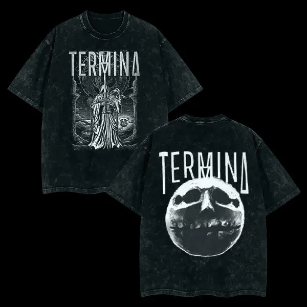 Fear and Hunger Shirt, Horror RPG Game Graphic Tee, Gothic T-shirt gallery