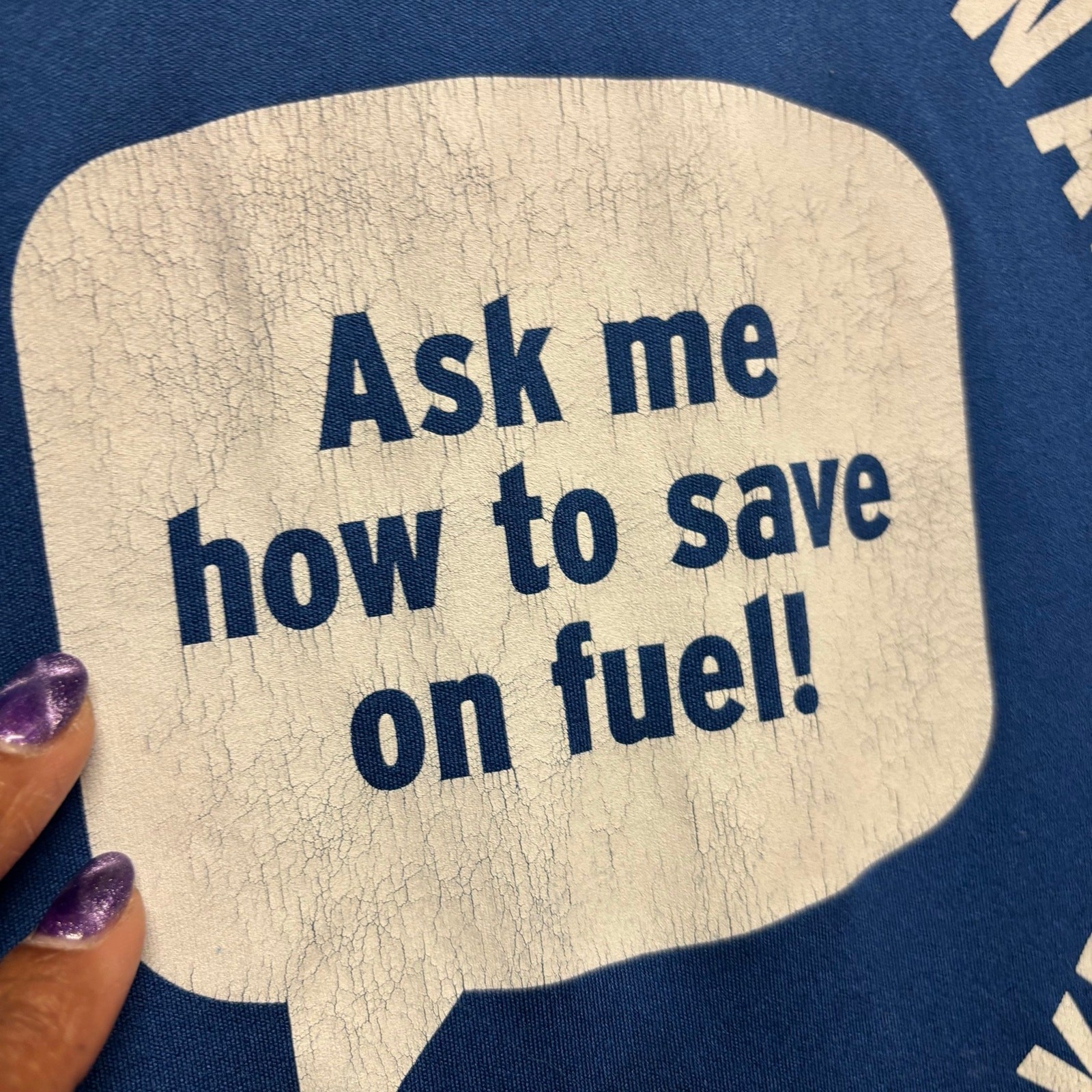Sport-Tek Chevron Fuel Rewards Graphic Performance Tee 2XL Blue gallery