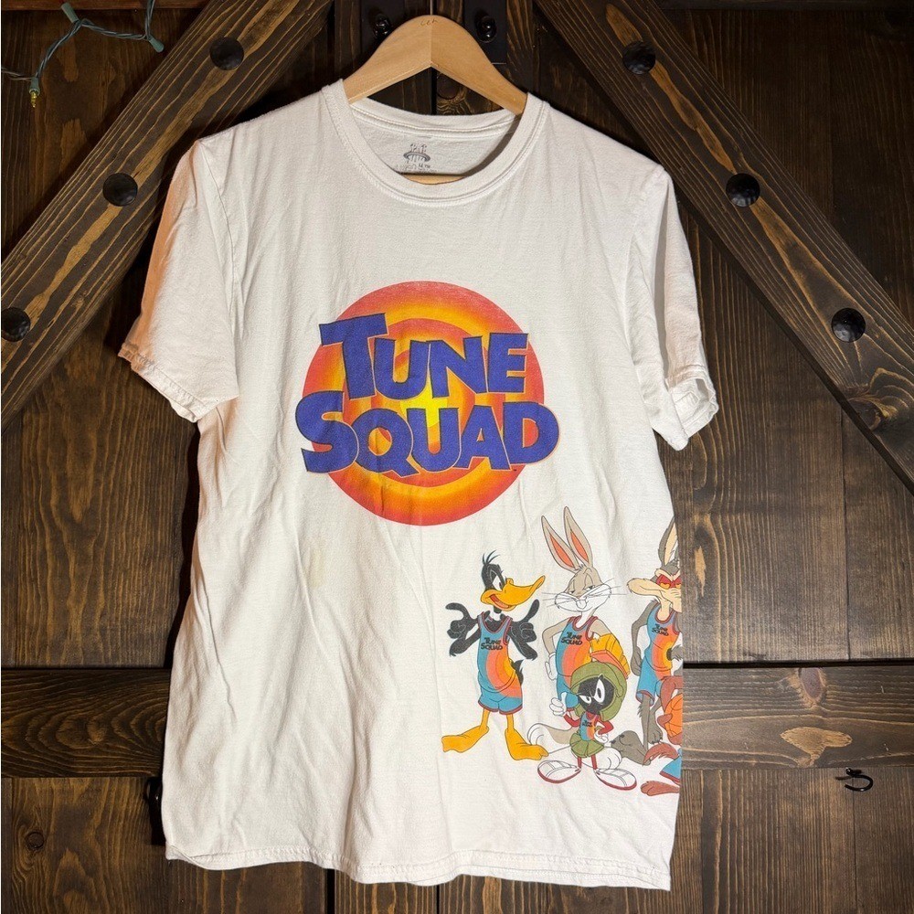 Space Jam Tune Squad Graphic T-Shirt White Size Medium gallery