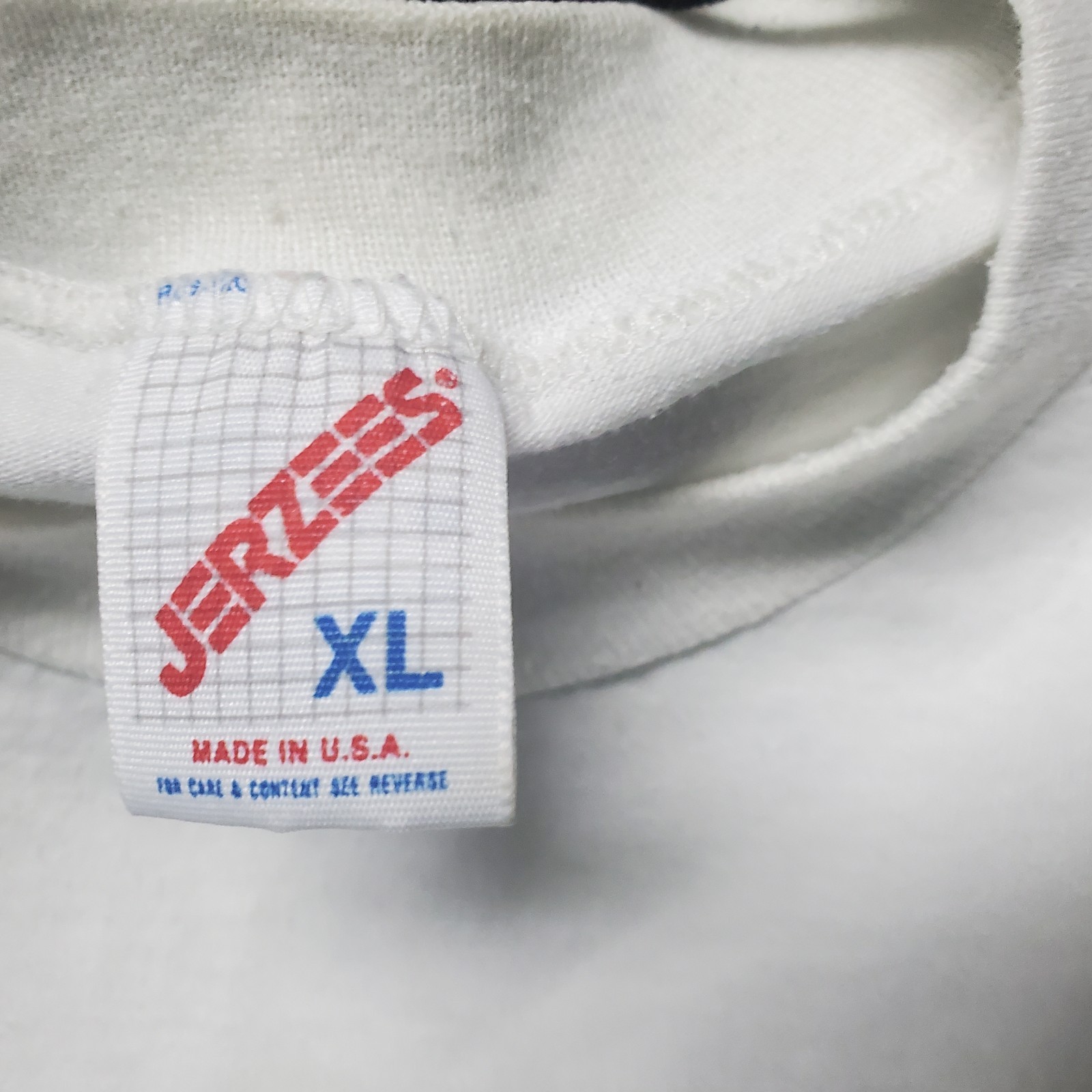 Vintage 90s Jerzees Militaria Antiques Extravaganza "MAX" Show Graphic Shirt XL gallery