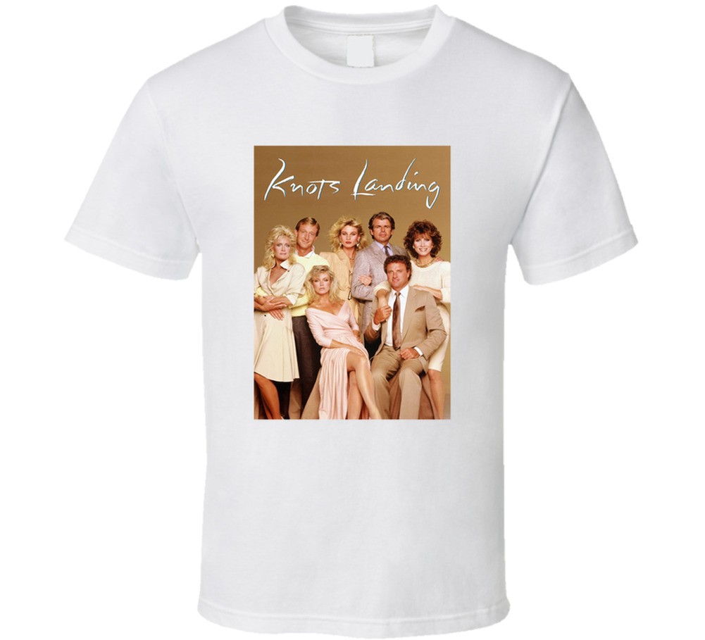 Knots Landing Tv Show Tee Retro Television Series Fan T Shirt