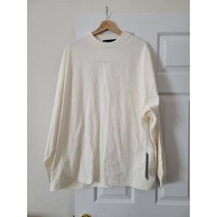 FEAR OF GOD – ESSENTIALS CORE LONG SLEEVE TEE – CLOUD DANCER – M NWT