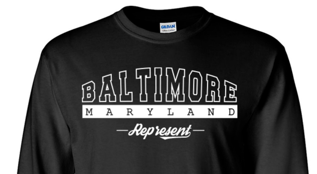 Baltimore Maryland T-Shirt Long Sleeve Graphic tee gallery