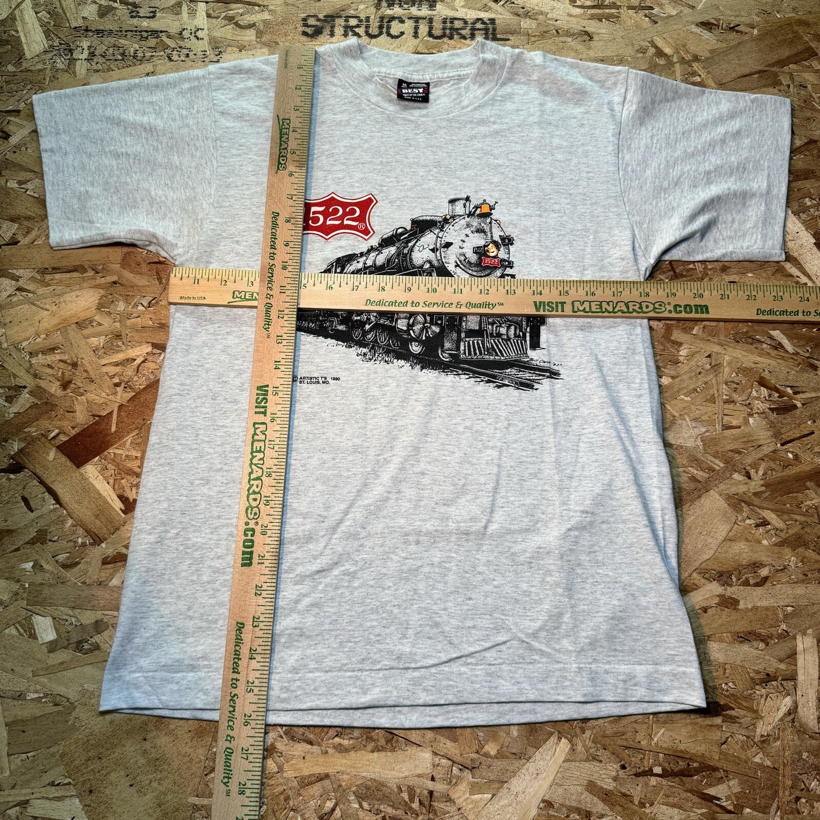 Vintage 80s TEEJAYS ST LOUIS SAN FRANCISCO 1522 Single Stitch T Shirt XL gallery