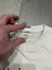 Supreme SS24 Men’s Shadow Logo White T-Shirt – Medium