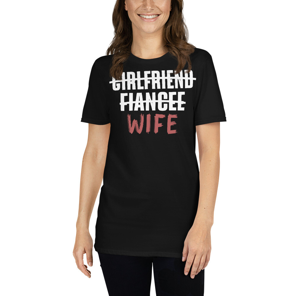 Just Married Shirt Wedding Anniversary Gift For Wife T-shirt gallery