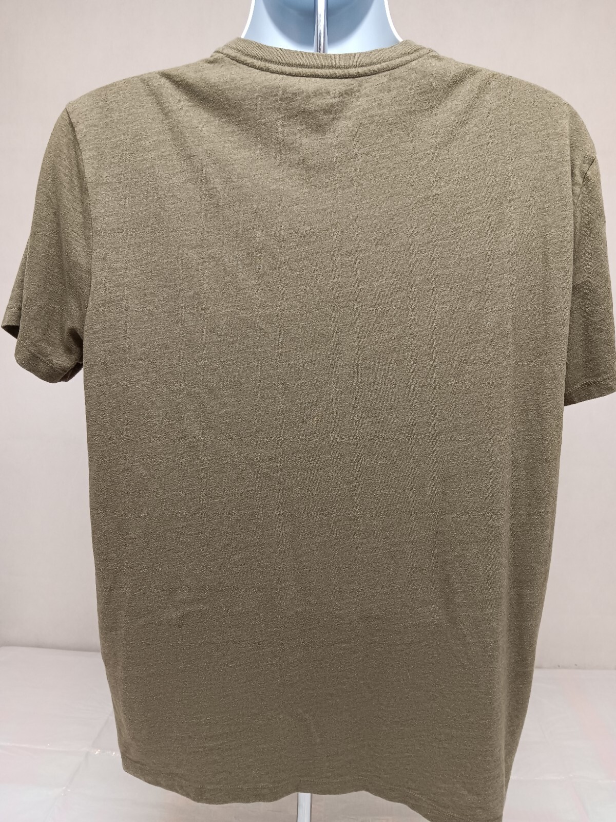 Lucky Brand Mens Large Green American To The Core Dunagrees Short Sleeve T-Shirt gallery
