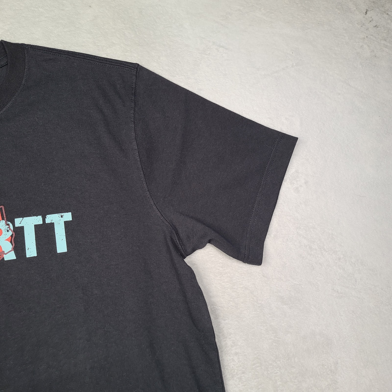 CARHARTT Men's Texas State Relaxed Fit Heavyweight Graphic T-Shirt L Black NWT gallery