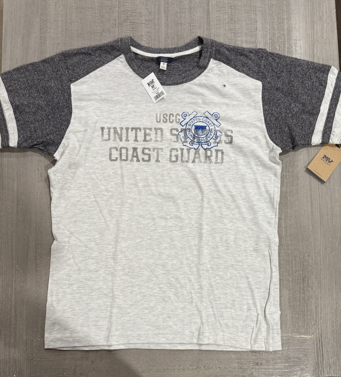 USCG United States Coast Guard Ash Gray T-Shirt - Size M - NEW WITH TAGS gallery