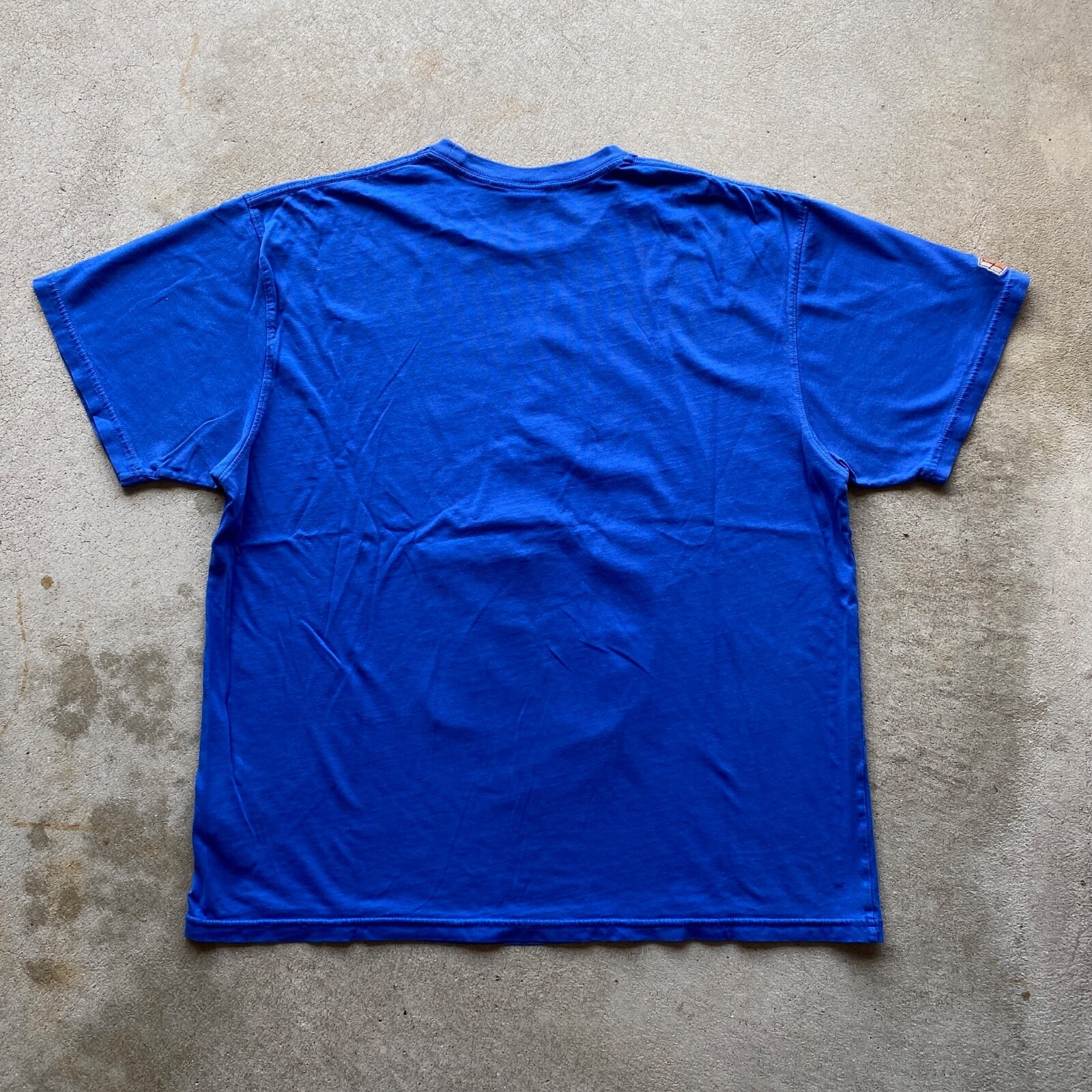 Vintage Y2K Nike Air Force One Love Shirt Size Large Blue Sneakers Sportswear gallery