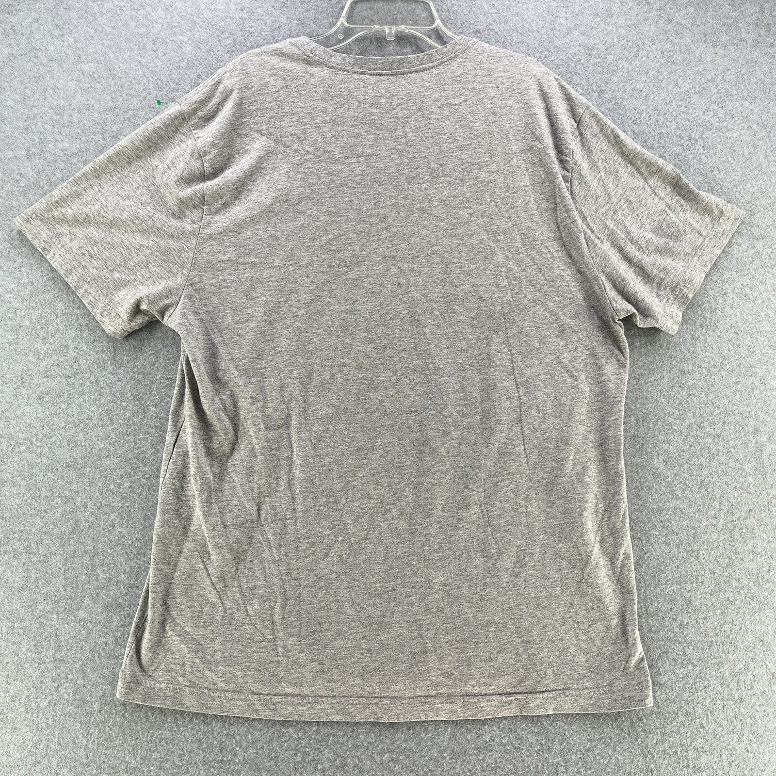 Hurley Mens T-Shirt Large L Graphic Logo Short Sleeve Gray Blended Fabric Camisa gallery