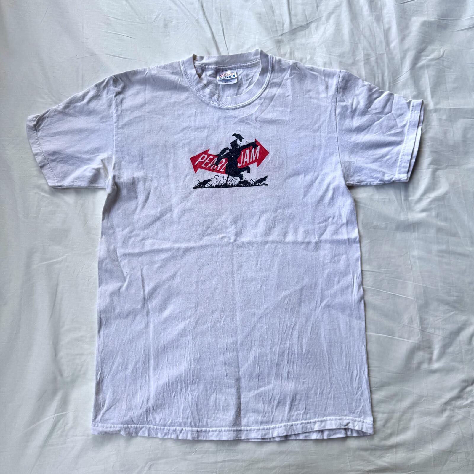 Pearl Jam Riot Act concert t-shirt 2003 tour grunge rock original stock size M gallery