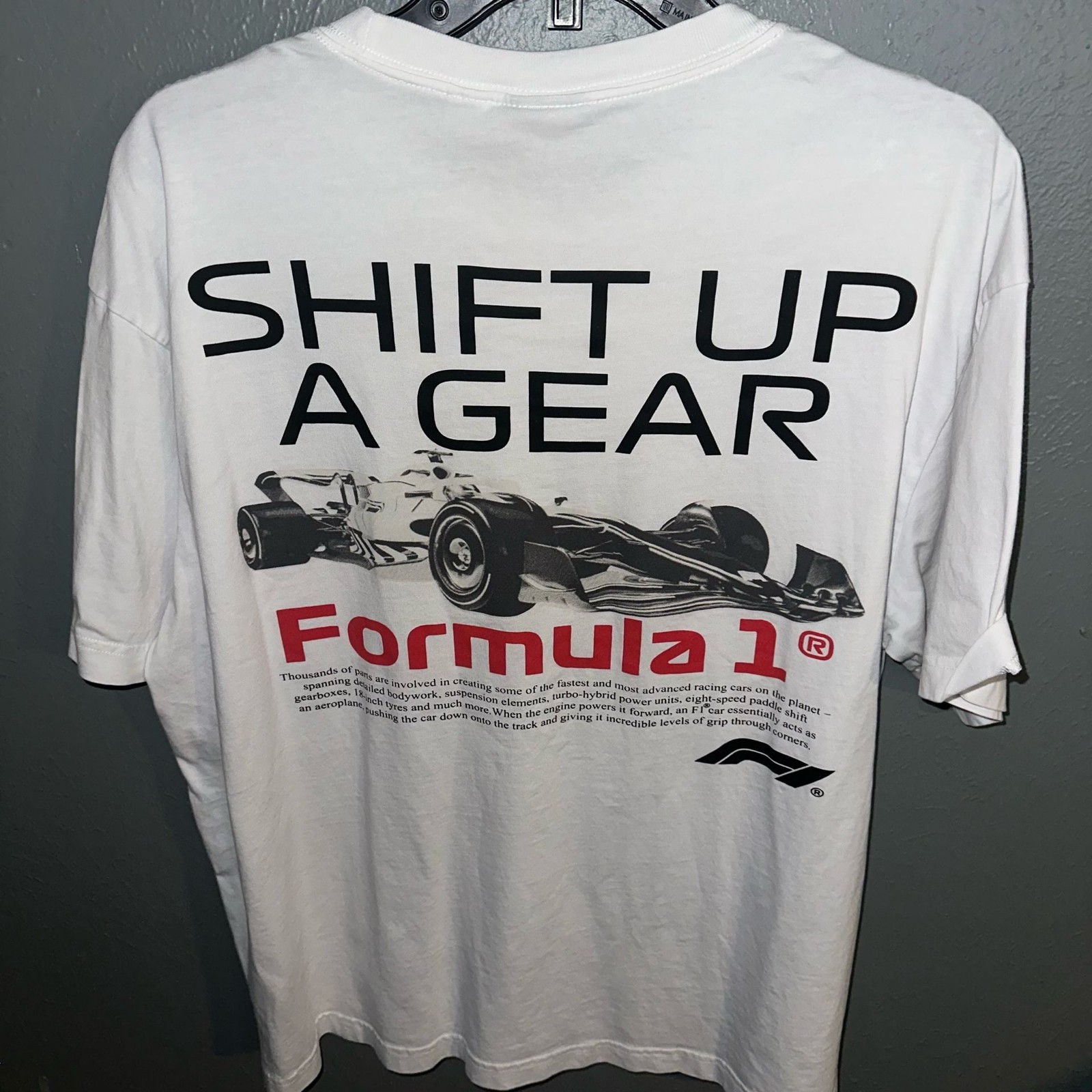 H&M Formula 1 Shift Up A Gear Graphic T-Shirt Loose Fit gallery