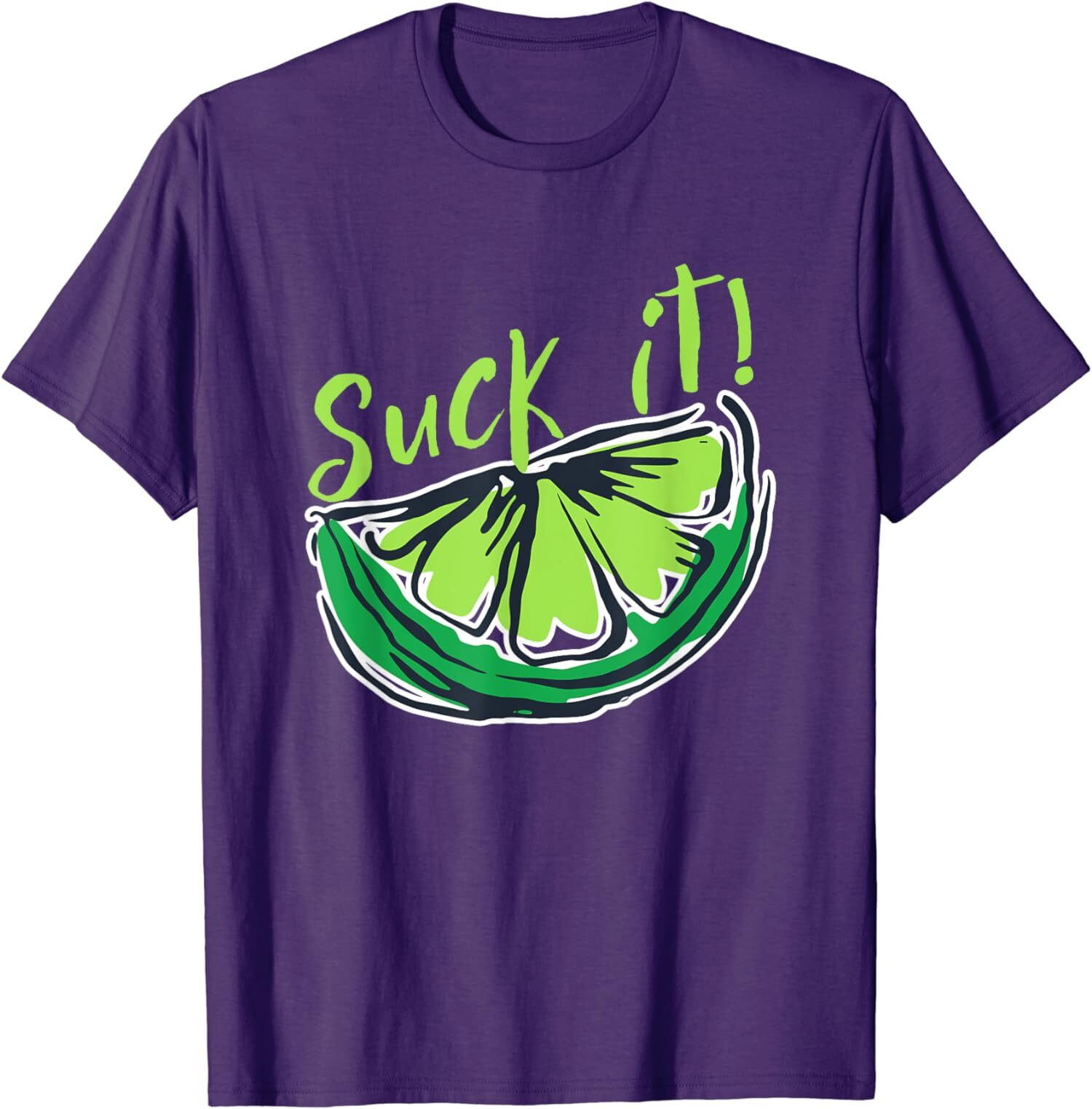 Green Lime Slice Funny Lemon Guacamole Mexico Mayo Unisex T-Shirt gallery