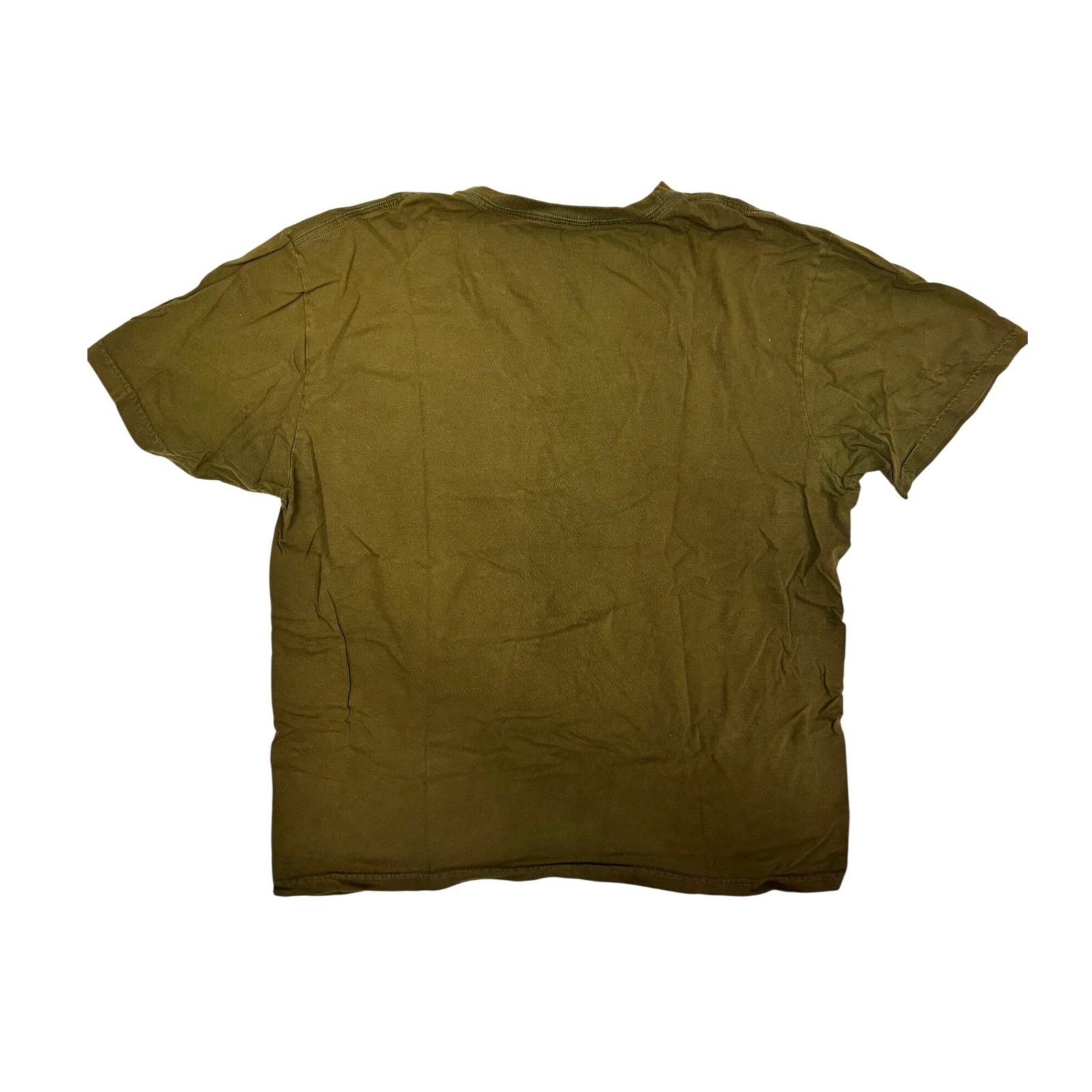 Patagonia Mens Live Simply Guitar Graphic T-Shirt Olive Green Organic Cotton L gallery