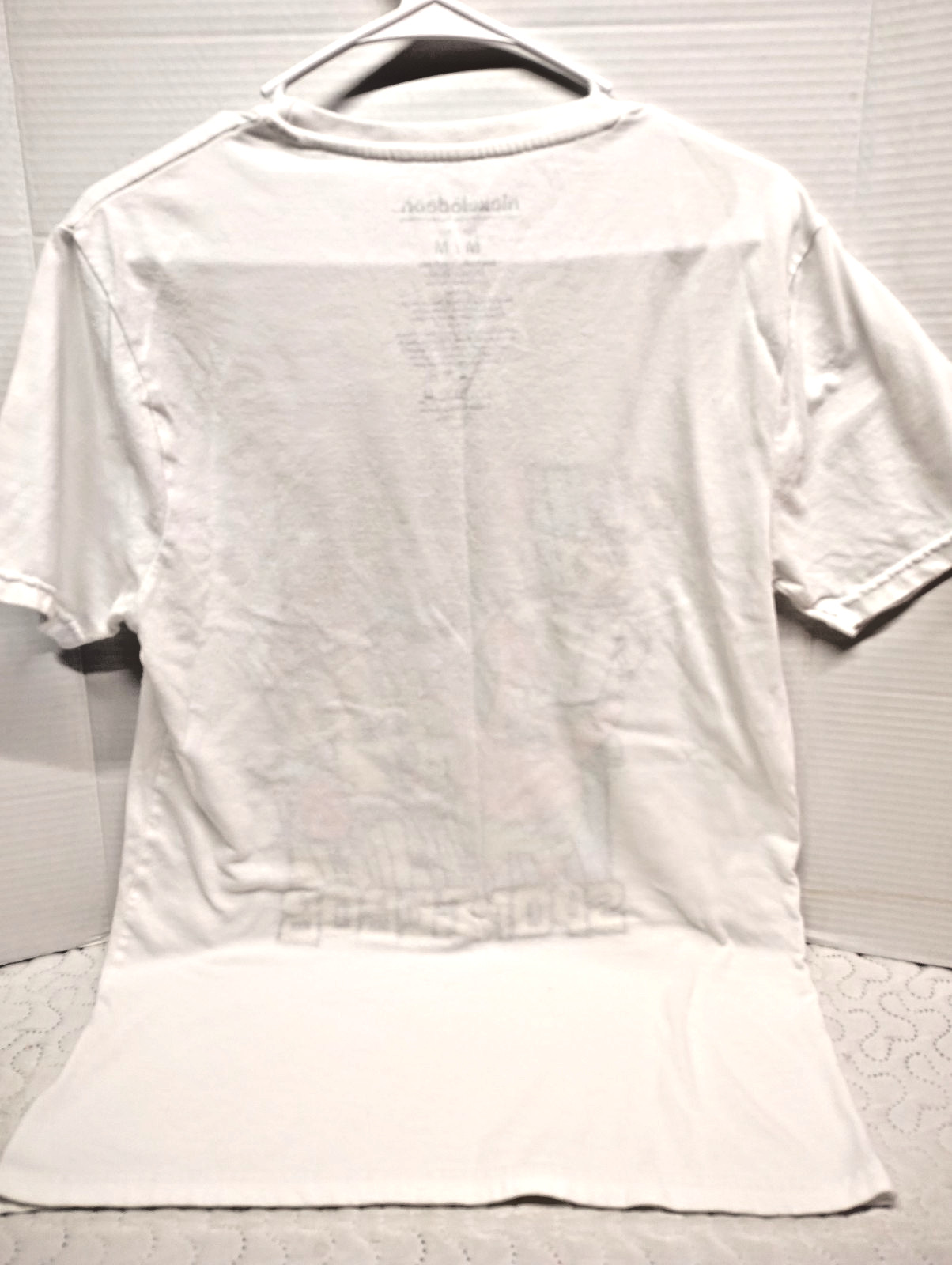 Nickelodeon SpongeBob Graphic T-Shirt Men’s Medium Tall White Cartoon Tee gallery