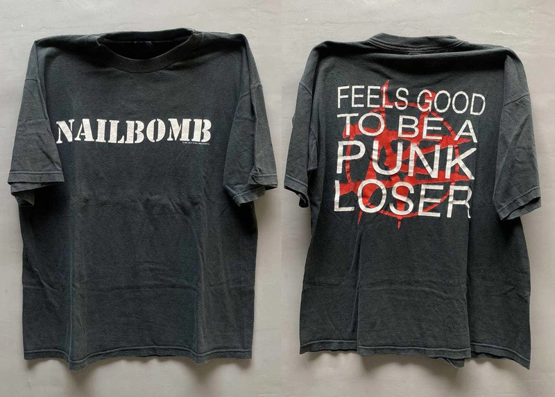 Nailbomb Band Feels Good Classic Cotton 2 Sided T Shirt Size S to 5XL