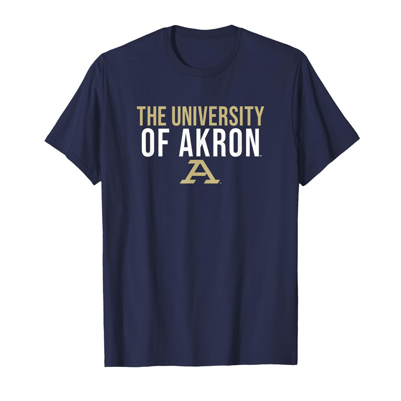 Campus Lab University Of Akron Zips Stacked T-Shirt