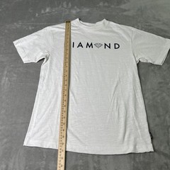 Diamond Supply Co. Crew Neck Short Sleeve T Shirt Mens Size Small White