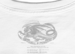 Powell Peralta RAT BONES Skateboard T Shirt WHITE