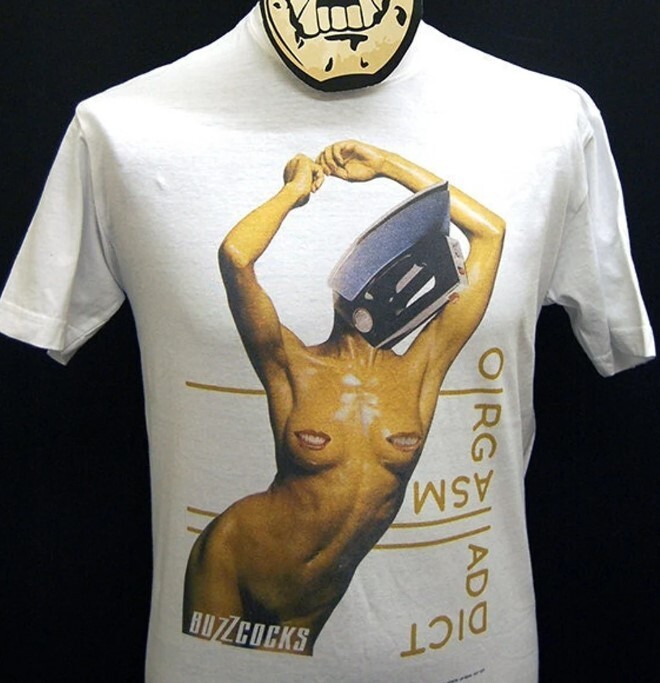 Buzzcocks – Orgasm Addict t-shirt, punk rock band t-shirt TE1372