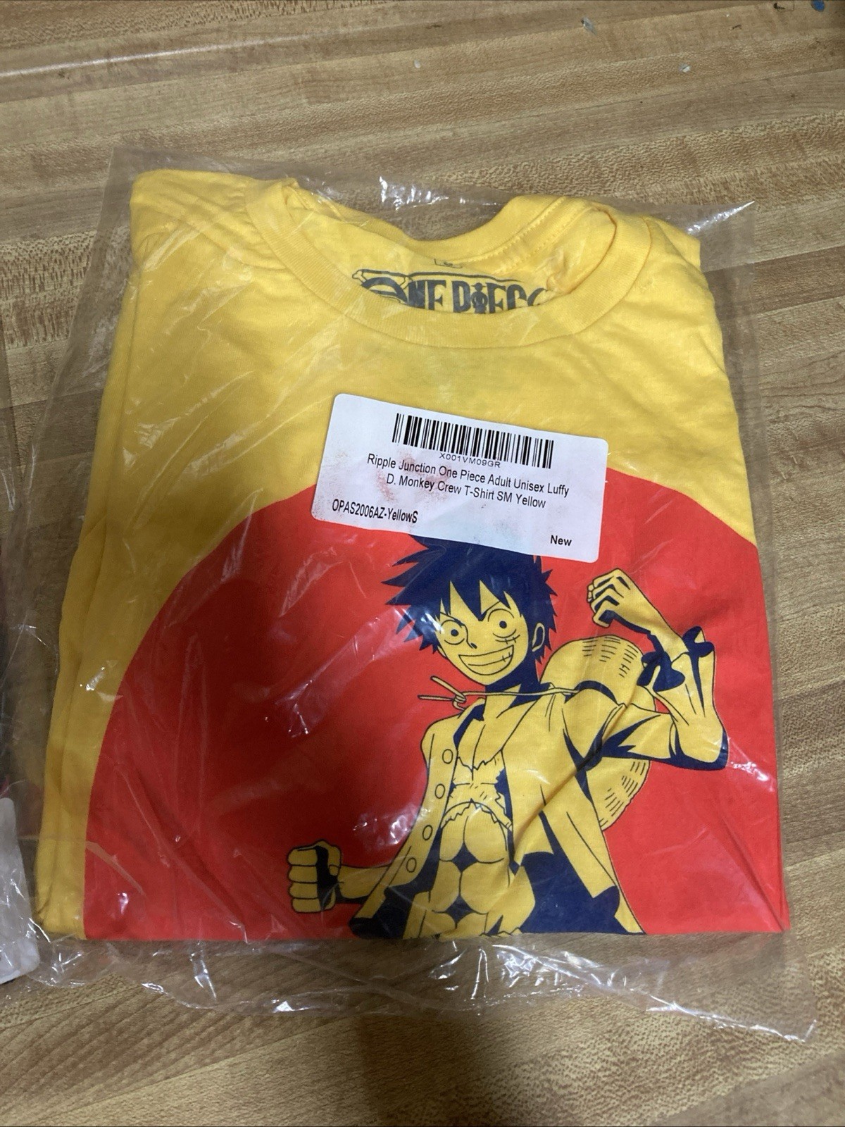 2 Pack Ripple Junction Adult Unisex One Piece Luffy T-shirts Size Small New gallery