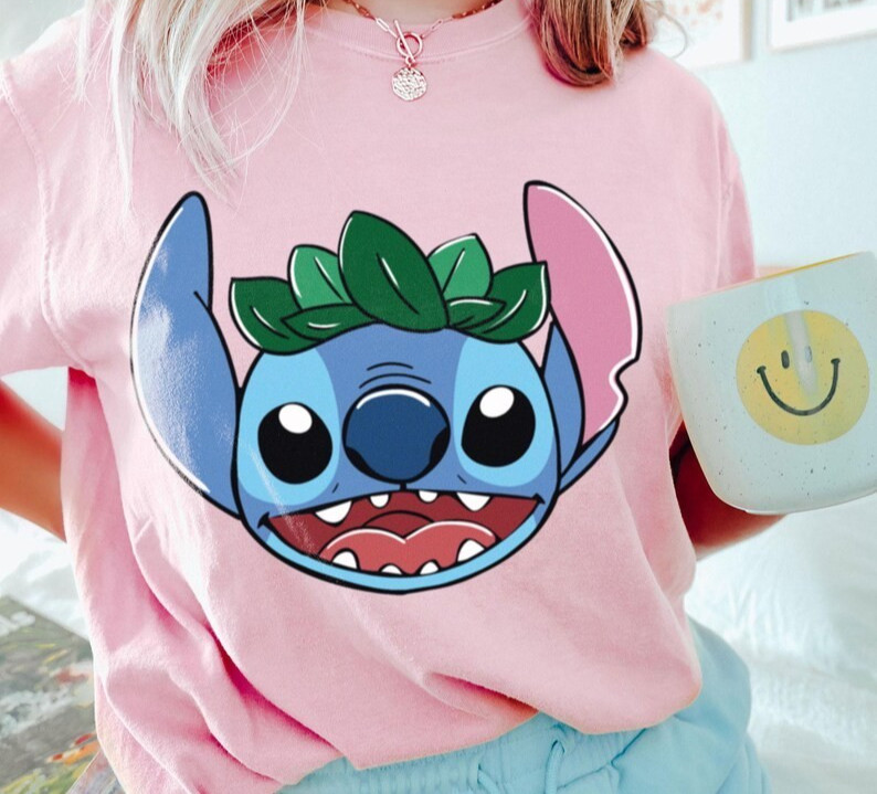 Stitch Lilo Big Face Shirt, Retro Stitch Shirt gallery