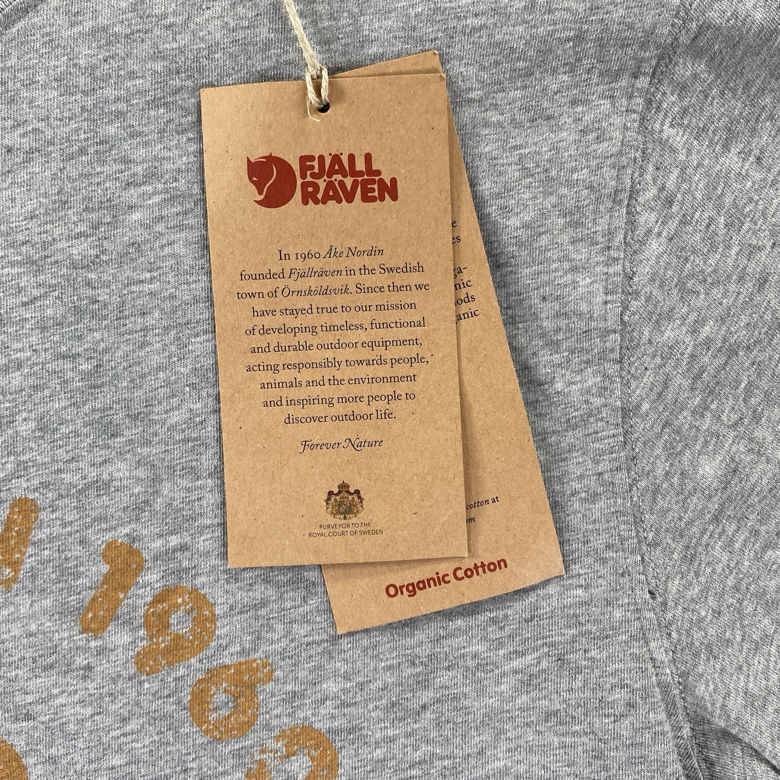 Fjallraven T-Shirt men's Small Forest Mirror Graphic Tee Short Sleeve Nature NWT gallery
