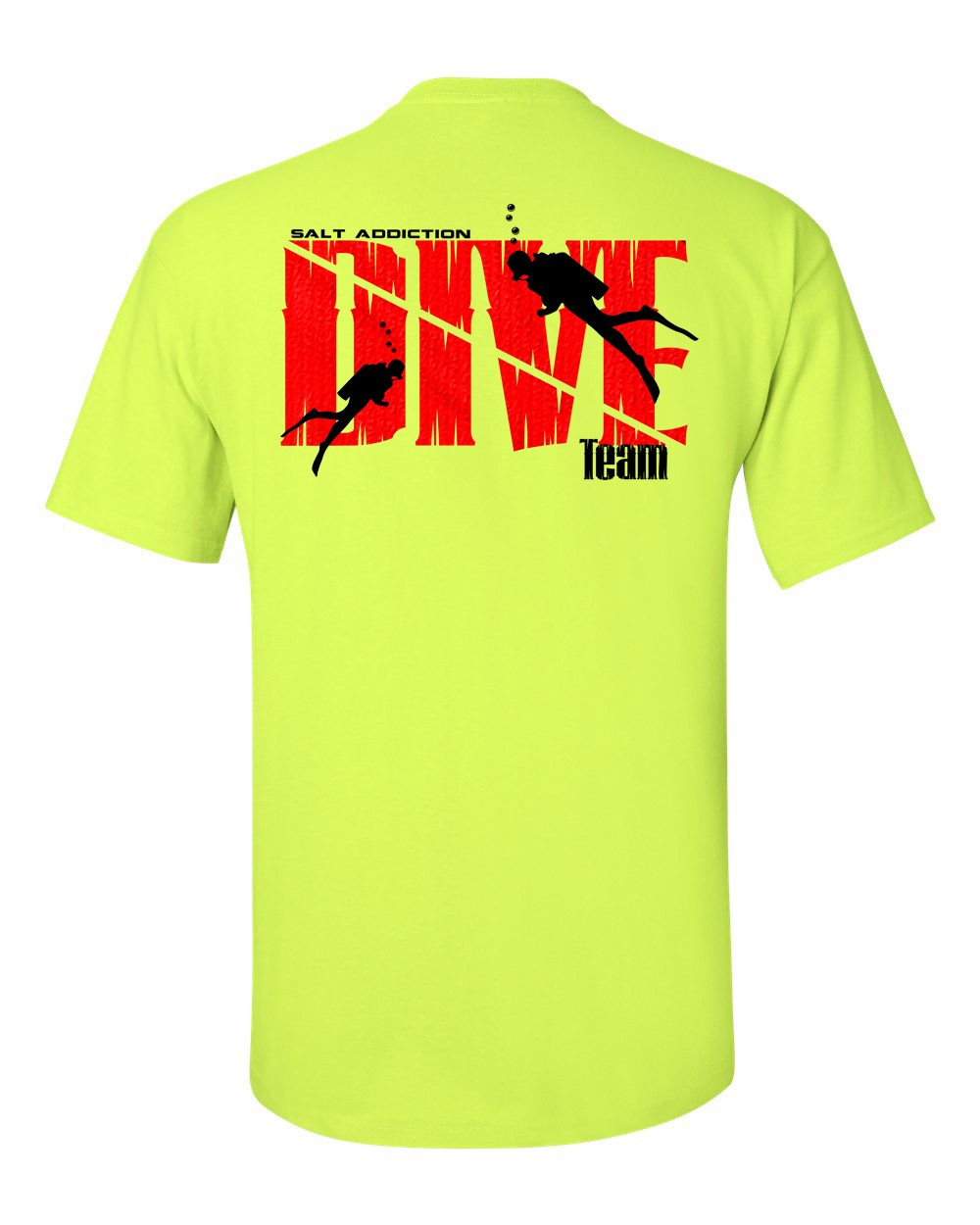 Salt Addiction scuba diving Short Sleeve T Shirt Ocean dive flag apparel gallery