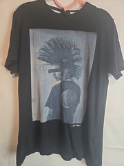 Smiley World Punk Rock Mohawk T-shirt Sz Med Skate Surf Streetwear Subversive
