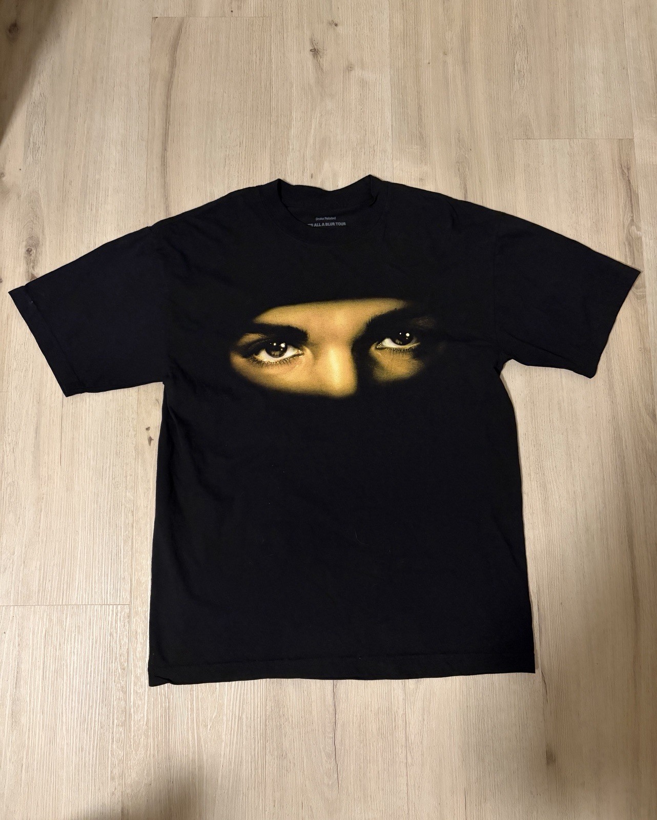 2023 Drake IAAB Its All A Blur US Tour T-shirt Hip Hop Concert Merch Size M