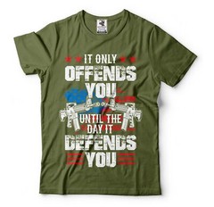 2nd Amendment Shirt Pro Gun Rifles Shirts USA Patriotic Tshirt Gun Lover Tee