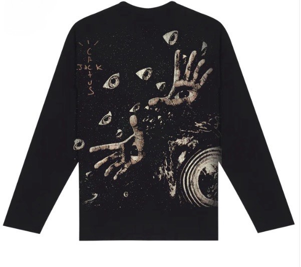 AK studios 'Into the void' utopia LS Tee -Travis Scott Homage Collection. gallery